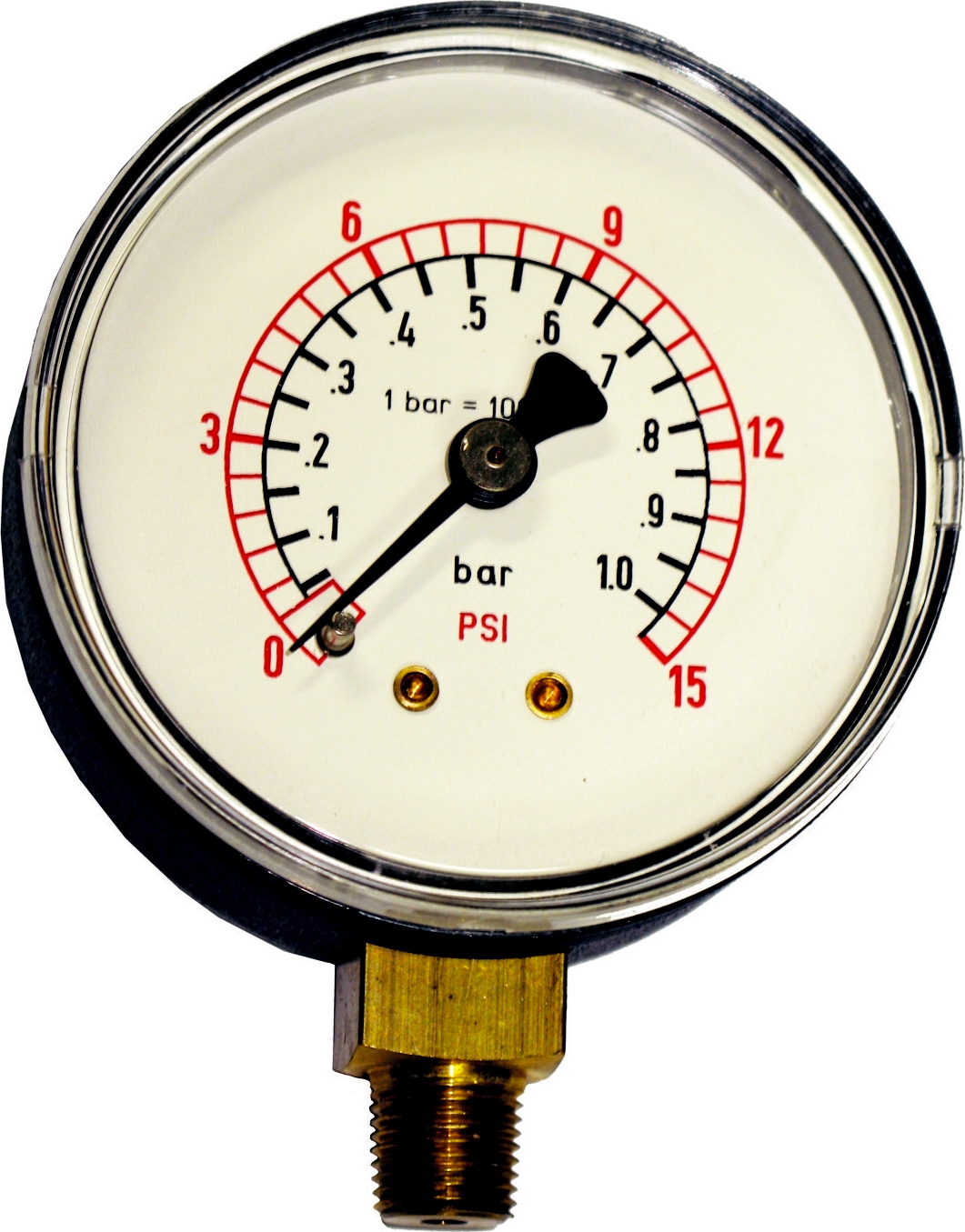 Brake Pressure Tester (15 PSI) T&E Tools 20152