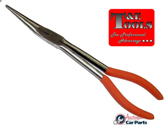 11" x 25Deg. Stork Beak Pliers T&E Tools 202