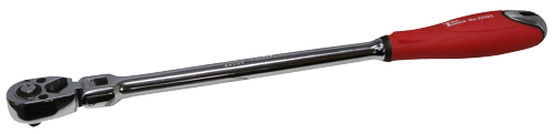 Flex-Head Extra Long Ratchet 3Pc Set T&E Tools 21585 1/4" 3/8" 1/2" Drive