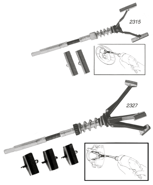 Medium Disc Hone Stone Set T&E Tools 2326
