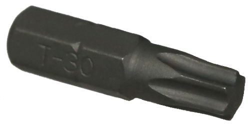 T30 Torx-r x 1/4"Hex Insert Bit 25mm Long T&E Tools 30430