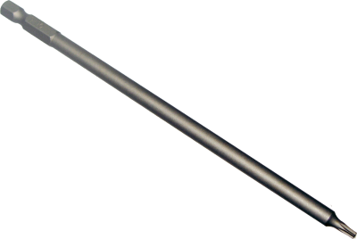 T27 Torx x 1/4"Hex Bit 150mm Long T&E Tools 30486