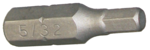 5/32" x 1/4" Hex In-Hex Insert Bit T&E Tools 30605