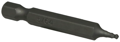 5/64" x 1/4" Hex Ball-End In-Hex Insert Bit T&E Tools 30920