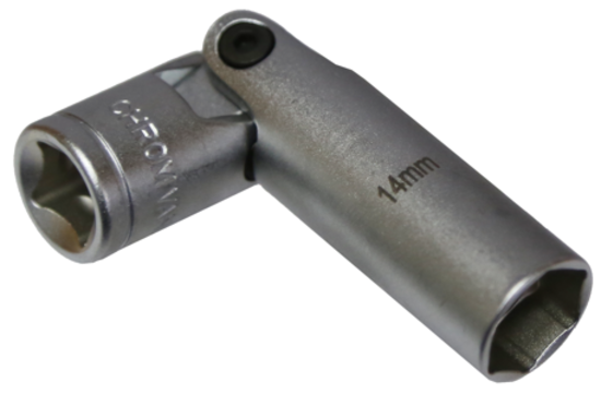 14mm 3/8"Drive Glow Plug Universal Socket T&E Tools 4133-5