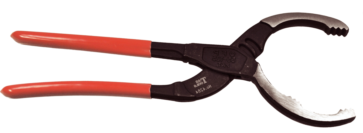 Oil Filter Adjustable Pliers 55-125mm T&E Tools 4284