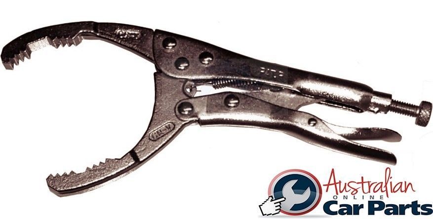 Locking Grip Oil Filter Pliers T&E Tools 4285