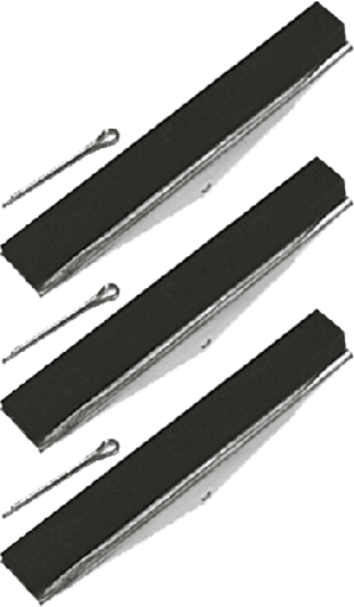3 Piece. 4" Coarse Hone Stone Set T&E Tools 4327