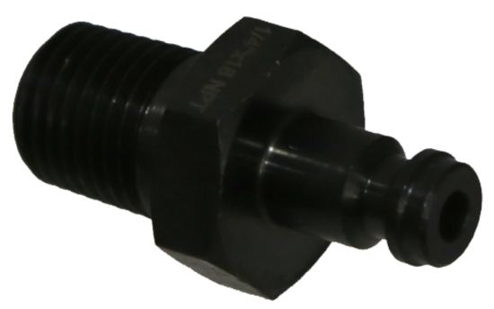 1/4"x18NPT Adaptor for #4432N Delux Oil Pressure Tester T&E Tools 4432N-14NPT
