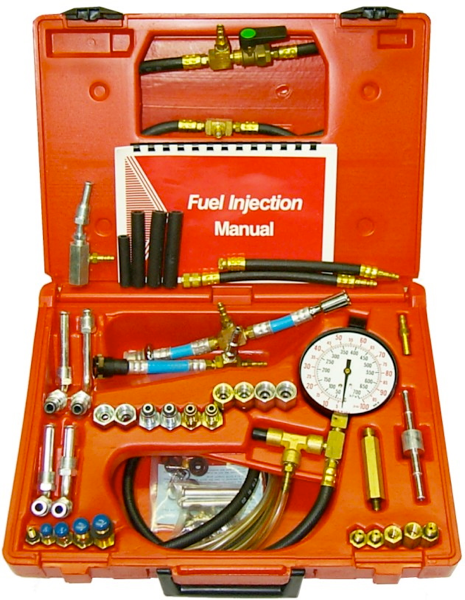 Gasoline Engine Injection Pressure Tester Set T&E Tools 4445