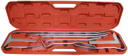 9 Piece Heavy-Duty Body Spoon & Pry Bar Set T&E Tools 4700