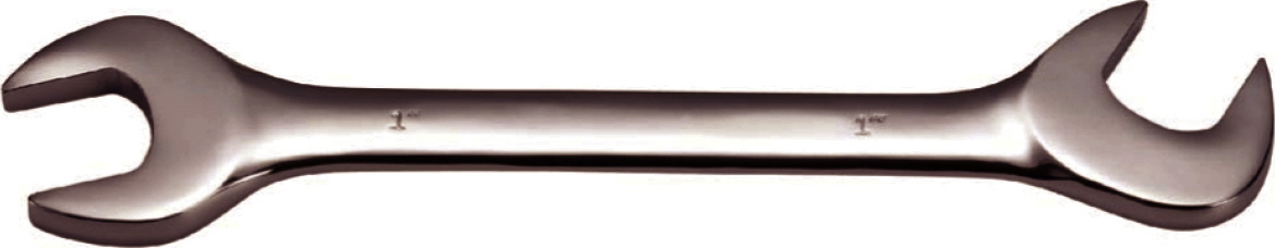 1.1/8" SAE Angle Double Open End Wrench T&E Tools 49036