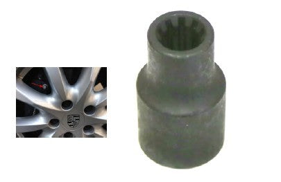 Porsche 10 Point Wheel Lug Socket T&E Tools 4909