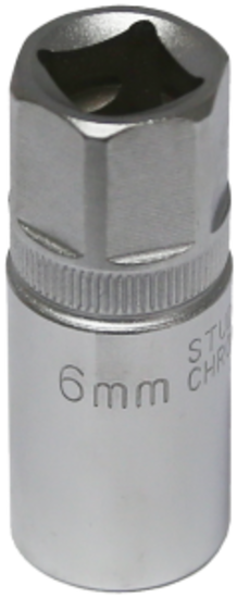 6mm Roller Cam Stud Extractor x 1/2"Dr. T&E Tools 5038