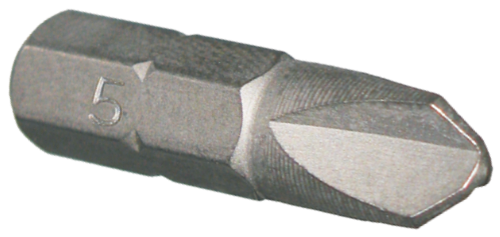 #5 Tri-Wing Insert Bit T&E Tools 50705