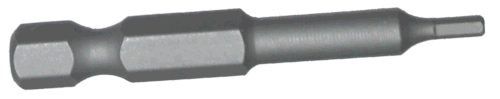 1/8" x 1/4" Hex Tamper In-Hex Power Bit T&E Tools 50763