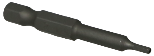 2mm x 1/4" Hex Tamper In-Hex Power Bit T&E Tools 50770