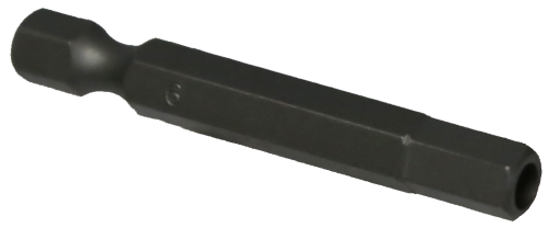 6mm x 1/4" Hex Tamper In-Hex Power Bit T&E Tools 50775