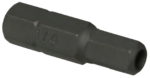 1/4" x 5/16" Hex Tamper In-Hex Insert Bit T&E Tools 50784