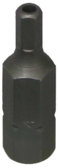 4mm x 5/16" Hex Tamper In-Hex Insert Bit T&E Tools 50787