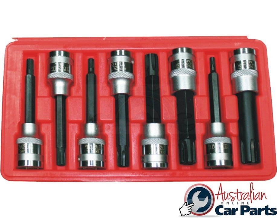 8 Piece Ribe 1/2" Drive Sockets T&E Tools 5080