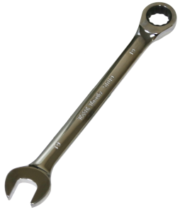 19mm R & O/E Gear Ratchet Wrench T&E Tools 51019