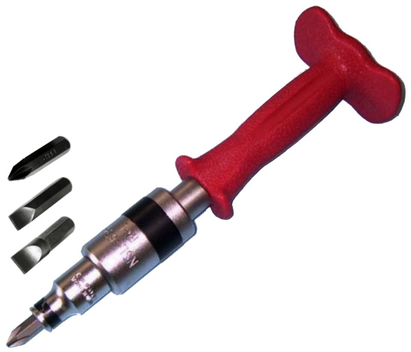 10 Piece Impact Screwdriver Set T&E Tools 5207