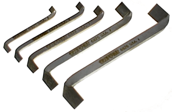 5 Piece Offset Screwdriver Set T&E Tools 5220