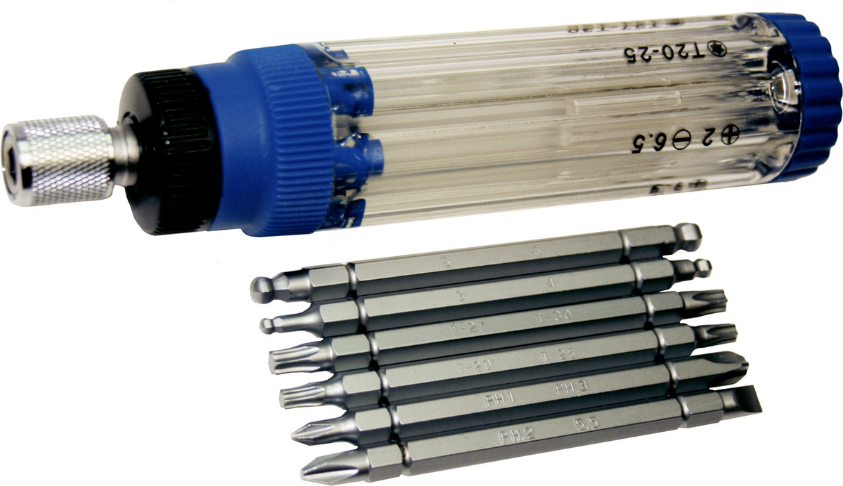 7 Piece Combination Ratchet Screwdriver Set T&E Tools 5267