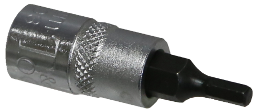 3mm x 1/4"Dr. In-Hex Socket 38L T&E Tools 52903