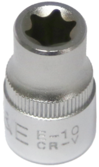 E10 3/8" Drive E-Series Female Torx Sockets (Standard Length) T&E Tools 53610