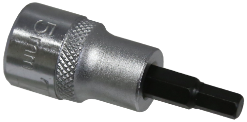 5mm Metric In-Hex Sockets 3/8" Drive x 50mm Length T&E Tools 53805