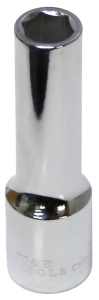 11mm x 1/2" Drive Deep Socket (6 Point) T&E Tools 54411