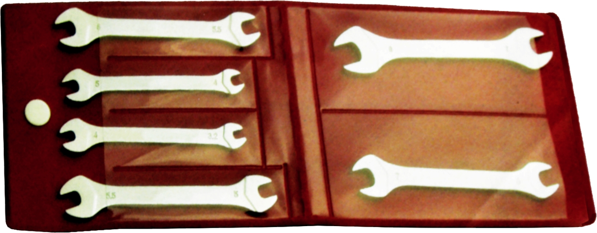 6 Piece Metric Ignition Wrench Set T&E Tools 5490