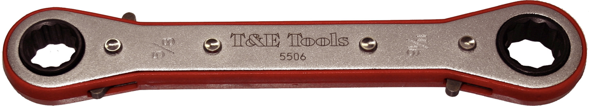 12 Point Ratchet Ring (5/8" x 11/16") T&E Tools 5506