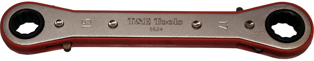 12 Point Ratchet Ring (16 x 18mm) T&E Tools 5525