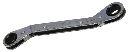 1/2" x 9/16" Offset Ratchet Ring Wrench T&E Tools 5544CR