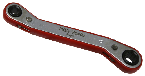 6 & 12 Point Offset Ratchet Ring (7 x 9mm) T&E Tools 5560