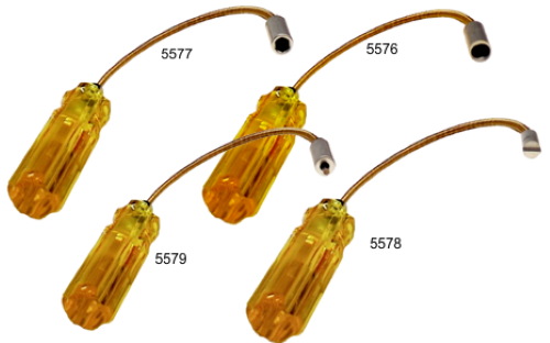 4 Piece Carburettor Adjusting Tool Set T&E Tools 5574