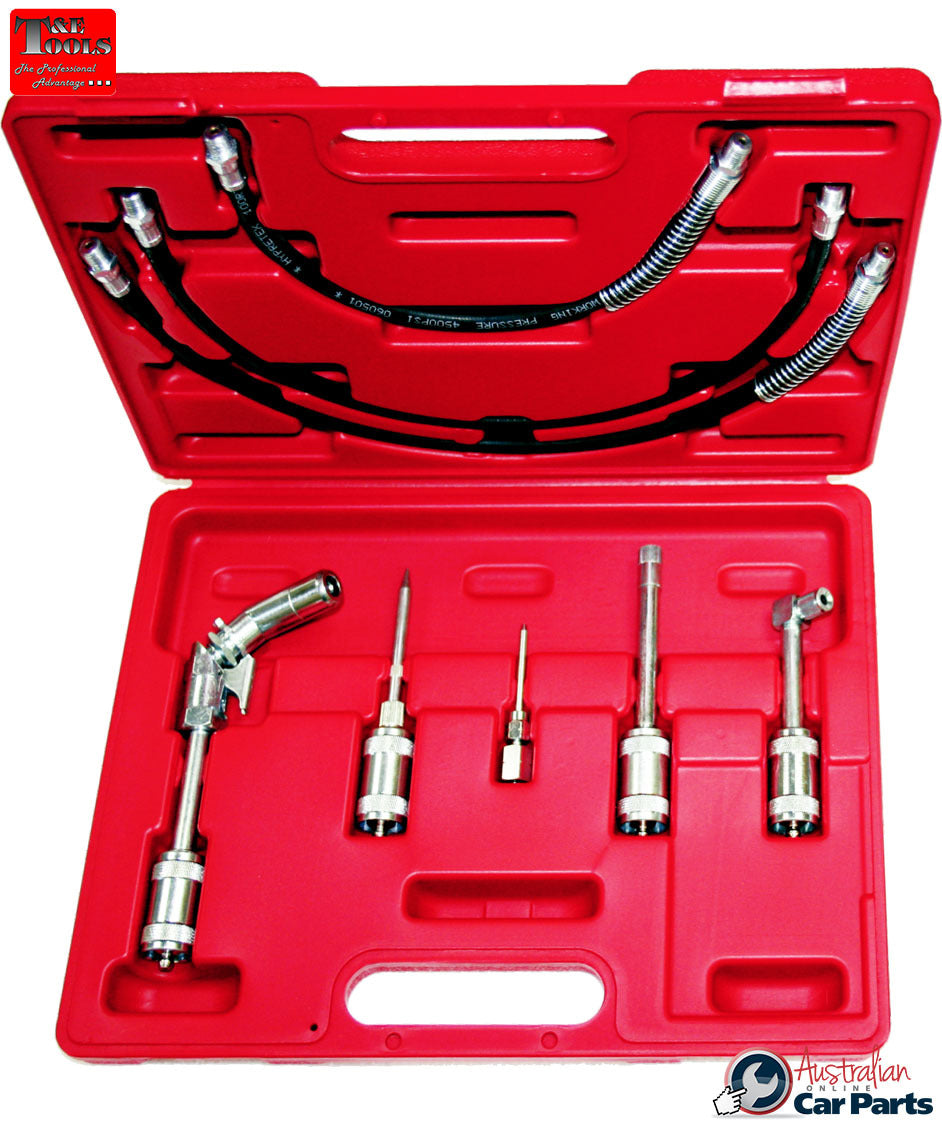 11 Piece Lubrication Accessory Kit T&E Tools 5676