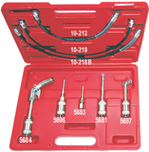 Professional Grease Accessory 8 Piece Pack T&E Tools 5705