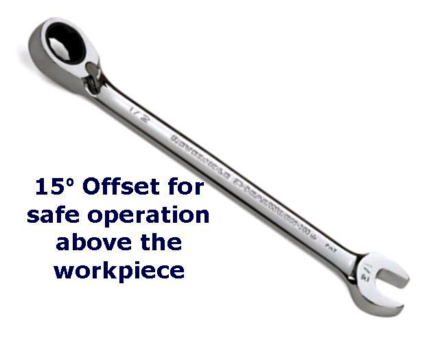 14mm Reversible Gear Ratchet Wrench T&E Tools 58014