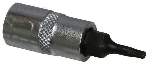 T8 Torx-r Socket 1/4"Drive x 38mm Length T&E Tools 5808