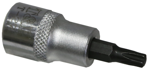 T27 Torx-r Socket 3/8" Drive x 50mm Length T&E Tools 5838