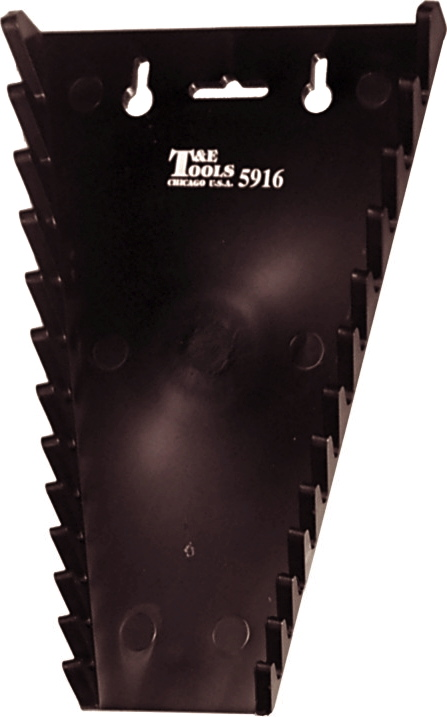 12 Slot Plastic Wrench Rack T&E Tools 5916