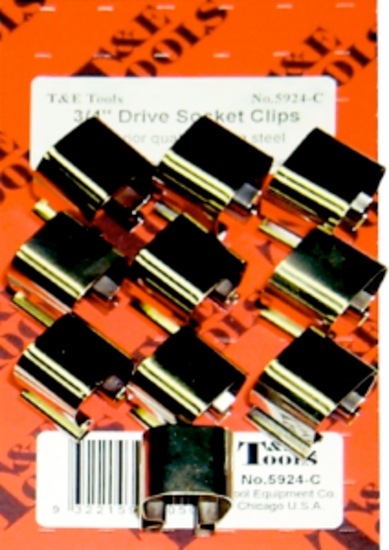 3/4" Drive Clips (100) T&E Tools 5924-B