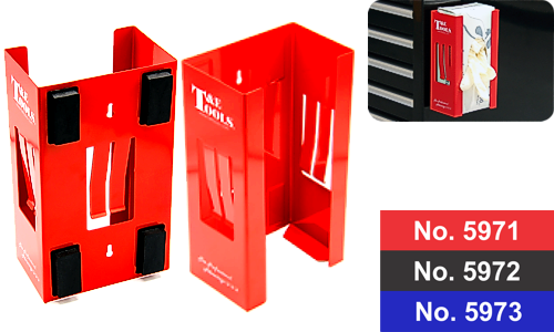 Magnetic Glove / Tissue Dispenser holder for Toolbox Red T&E Tools TE-5971