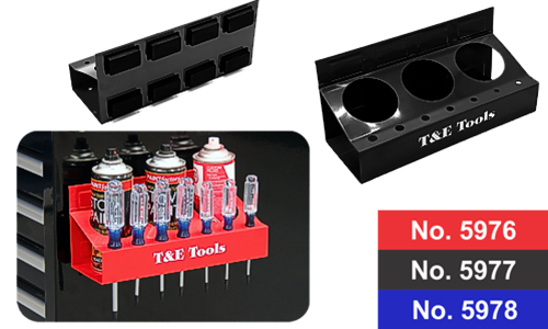 Magnetic Can / Screwdriver Holder Black for toolbox T&E Tools 5977