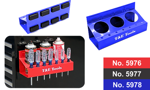 Magnetic Can / Screwdriver Holder Blue for toolbox T&E Tools 5978