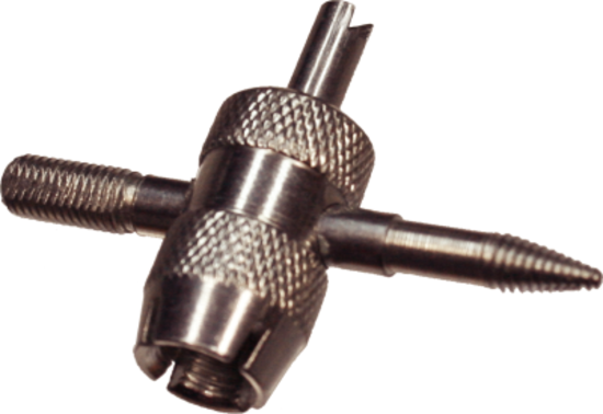 Large Body Four-In-One Valve Tool T&E Tools 6044L